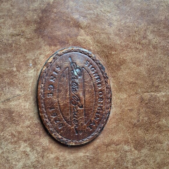 Vintage Eddie Bauer Beautifully Broken In Briefcase - Picture 3 of 5